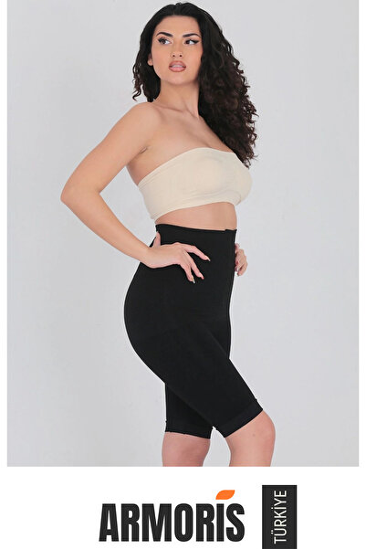 Armoris # Corset High Waist Gathering and Firming Plus Size Belly Hiding Shap...