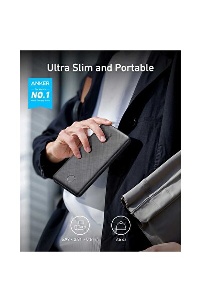 Anker Ank P/Bank10000mAh A1229H15 Bk
