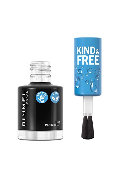 RIMMEL LONDON Kind & Free Clean Nail Polish, 159 Midnight Sky