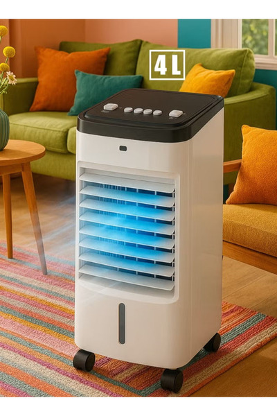 TOSCANA U 4L Desert Cooler Air Conditioner Portable Desert Air Cooler with Wa...