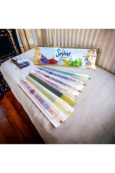 sree vani SREEVANİ 7 Aroma Çubuk Tütsü 420 Stick