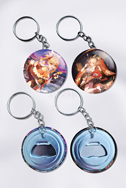 ZipZap Yoimiya Genshin Impact Διακοσμητικό Μπρελόκ για Τσάντα (2 ΤΕΜ)