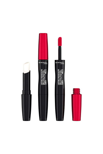 RIMMEL LONDON أحمر شفاه سائل لاستينج بروفاكاليبس، 500 كيس ذا تاون ريد، 2.2 مل