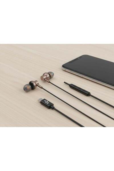 FOX CORE Wired USB C In-Ear Headphones from with Microphone Hi-Fi Stereo Noise Cancellation