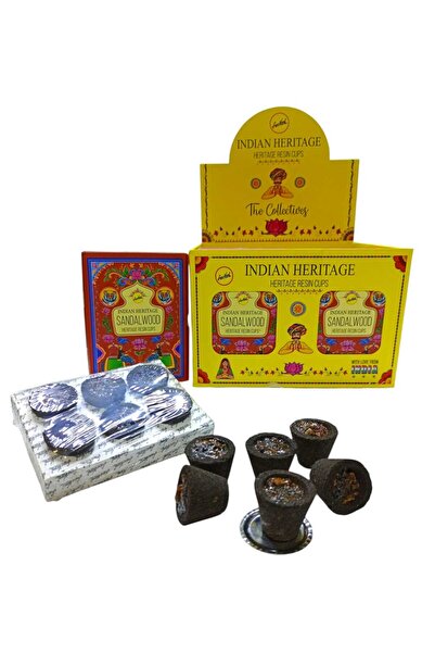 sree vani SreeVani Cups Bahçe Dış Mekan Tütsü SANDALWOOD REÇİNE KAPLARI