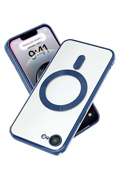 Shopi Apple iPhone 16e 5G 2025 MagSafe Compatible PU Clear Case – Luxury Plat...