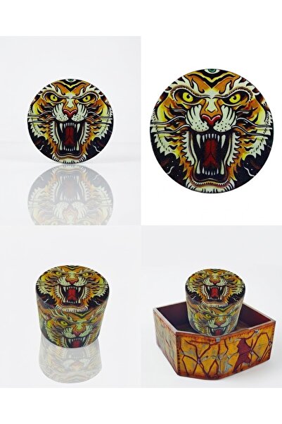 BGA Limited Edition 50mm Grinder Spice Grinder Mill Thick Metal with Pollen T...