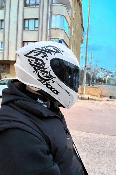 STCKRCO Create Kask Sticker – Motor Kaskı İçin Premium Yazı Kaligrafik Sticker