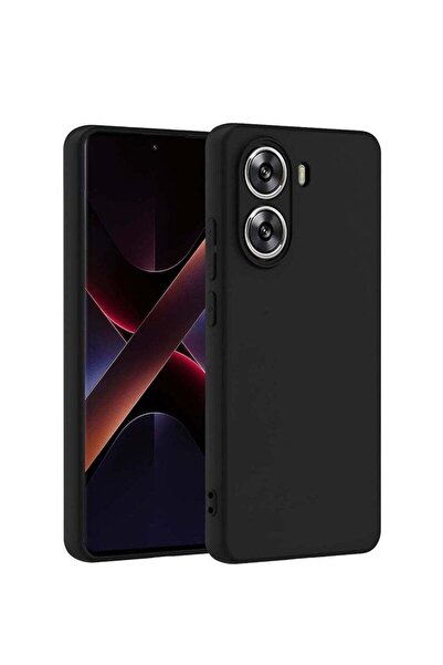 Shopi Xiaomi Poco X7 Pro 5G 2025 Premium Soft Liquid Silicone Case Cover – Bl...