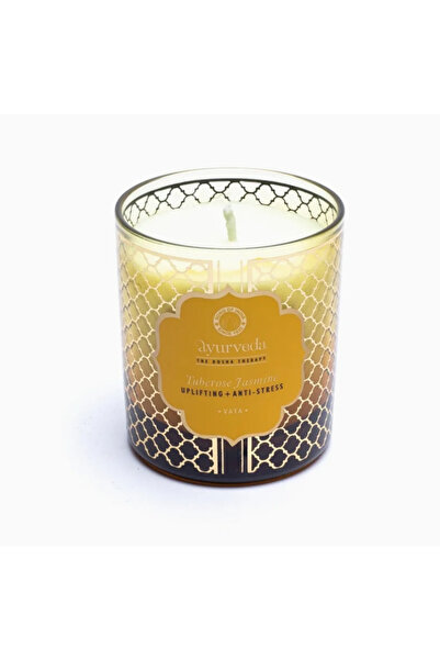Song of India Αγιουρβεδικό Αρωματικό Κερί  "Βάτα Τουμπερόζα & Γιασεμί " – Γυά...