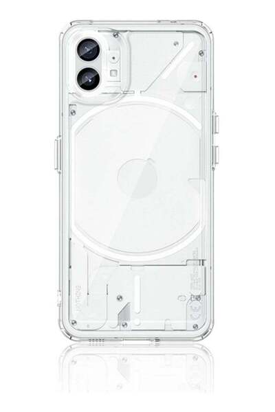 Shopi Case For Nothing Phone (1), Clear Phone Cover Shell Durable TPU+Acrylic...