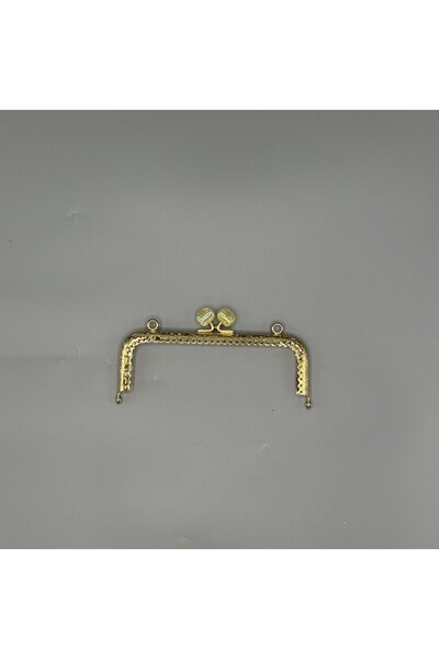 Aynalı Κλιπ πορτοφολιού Akide Kare Χρυσό - 16,5 εκ. - Κίτρινο