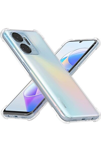 Shopi غطاء حماية شفاف لهاتف Honor X7a، غطاء مرن مقاوم للصدمات من السيليكون، غ...