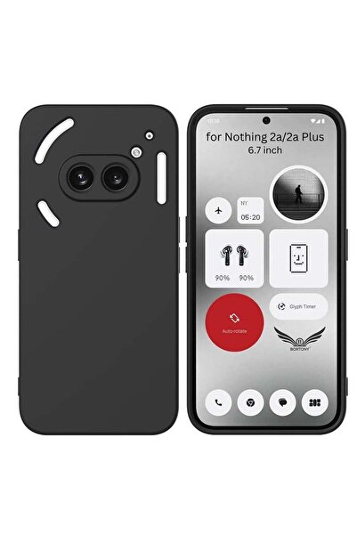 Shopi حافظة سيليكون سائلة ناعمة الملمس متوافقة مع هاتف Nothing Phone 2a / 2a ...