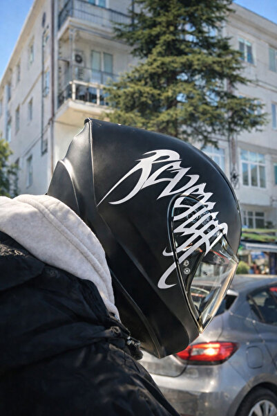 STCKRCO Revenge Kask Sticker – Motor Kaskı İçin Premium Sticker