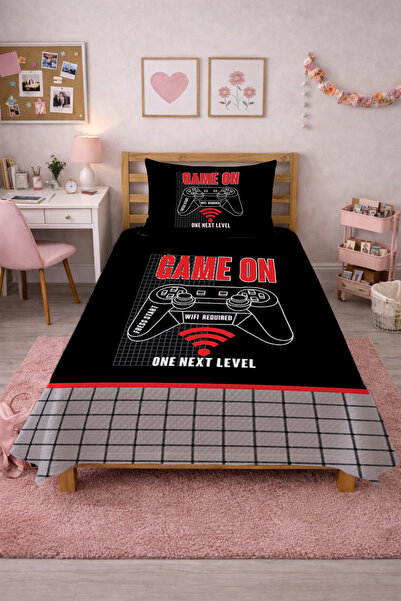 Evmila Θέμα κονσόλας παιχνιδιών Μαύρο κόκκινο ομάδα νεανικών πικέ-Τεχνολογικό...