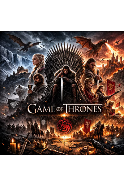 Game of Thrones Carte De Colorat 100 Pagini A4