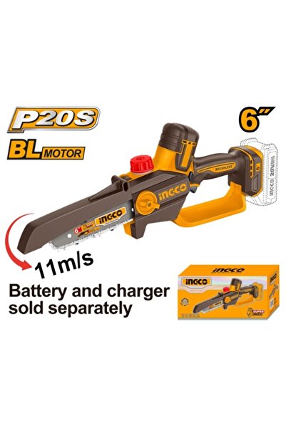 Ingco Ηλεκτρικό Πριόνι Χειρός 20 V 15 εκ.
