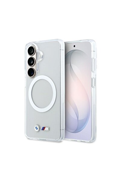 BMW Μαγνητική Θήκη M IML Μεταλλικό Λογότυπο για Samsung Galaxy S26 Διαφανής