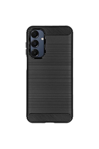 SILKASE Θήκη σιλικόνης με υφή ανθρακονήματος για Samsung Galaxy A16, σιλικόνη...
