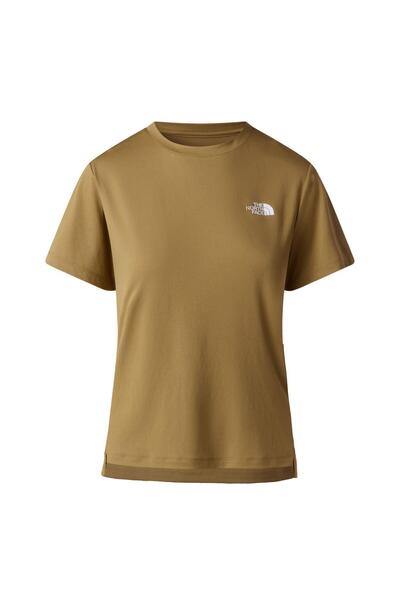 THE NORTH FACE W Flex Short Sleeves Reg Tee Women's T-Shirt Nf0A8Brr2El1 Yell...