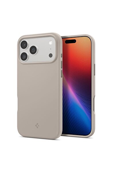 Spigen Husa din silicon Silicone Fit MagSafe pentru iPhone 17 Pro, culoarea p...