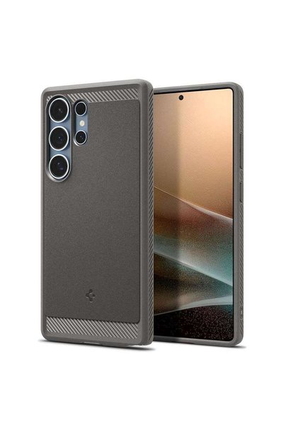 Spigen Husa Rugged Armor MagSafe για Samsung Galaxy S25 Ultra, μαρμάρινο γκρι