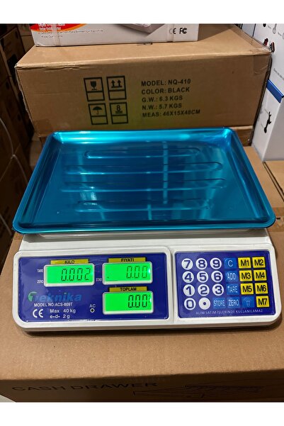 Karaağaç Elektronik 40 Kg Elektronik Terazi - Çukur Kefeli