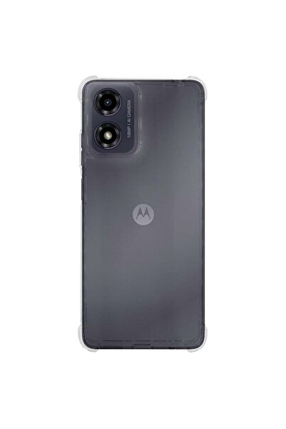 SILKASE Husa Antishock pentru Motorola Moto g04, protectie camera, silicon tr...