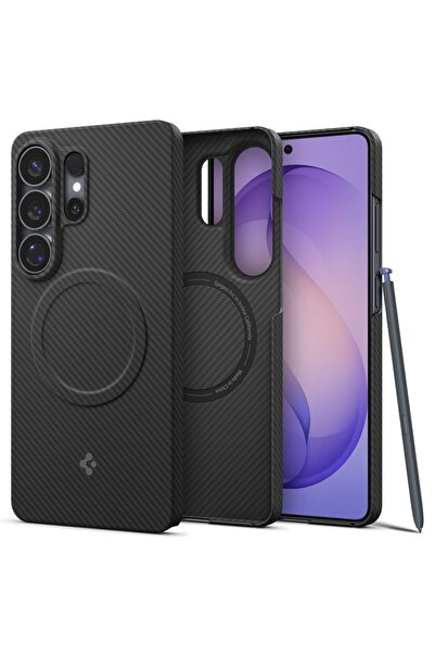 Spigen Husa Premium Air Skin Aramid MagSafe για Samsung Galaxy S26 Ultra, Μαύρο