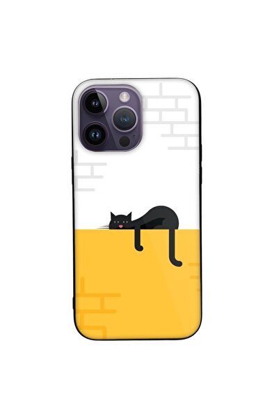 SILKASE Husa pentru Apple iPhone 14 Pro, cauciuc/aluminiu, culoare negru, des...