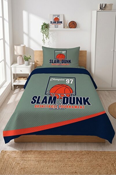 Evmila Σετ νεανικού βρεφικού πικέ με αθλητικό θέμα το μπάσκετ - Αθλητικό παιχ...