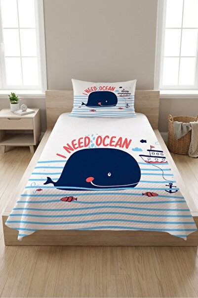 Evmila Σετ βρεφικού κουβερτούρα με σχέδιο φάλαινας-Ναυτικό-τύπου-κουβερτούρα ...