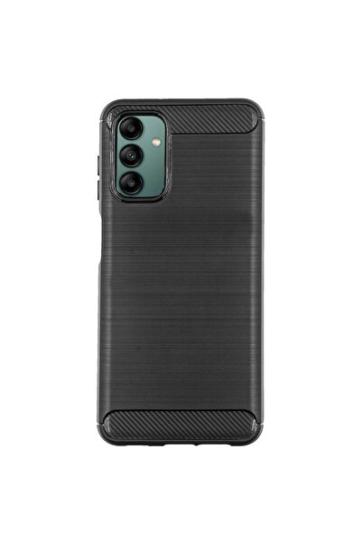 SILKASE Husa pentru Samsung Galaxy A04s, silicon carbon, culoare negru