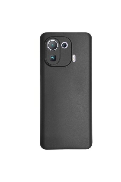 SILKASE Husa 0.3mm pentru Xiaomi 11 Pro, subtire, plastic mat, culoare negru