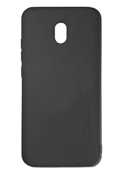 SILKASE Θήκη συμβατή με Xiaomi Redmi 8A, SILKASE, μαύρο χρώμα, μαλακή σιλικόνη