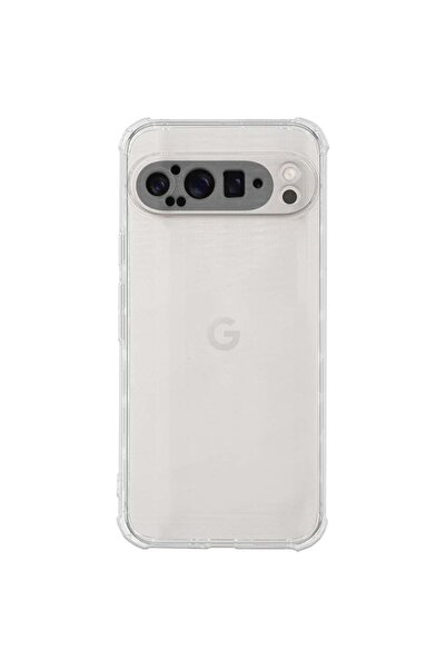 SILKASE Αντικραδασμική θήκη για Google Pixel 9 Pro, προστασία κάμερας, διαφαν...