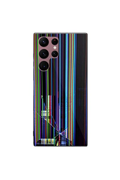 SILKASE Θήκη για Samsung Galaxy S22 Ultra, από καουτσούκ/αλουμίνιο, μαύρο χρώ...