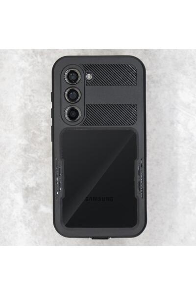 SILKASE Θήκη κατάδυσης για Samsung Galaxy S23, αδιάβροχη, αντικραδασμική, μαύρη