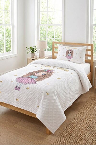 Evmila Unicorn Girl Starry Baby Pique Set - Fairytale Princess Nordic Powder ...