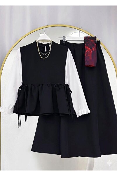 VOLT CLOTHİNG ΣΕΤ ΦΟΥΣΤΑΣ ΚΑΙ ΠΟΥΚΑΜΙΣΟΥ ΜΕ ΜΑΝΙΚΙΑ ΚΟΛΑΡΙ