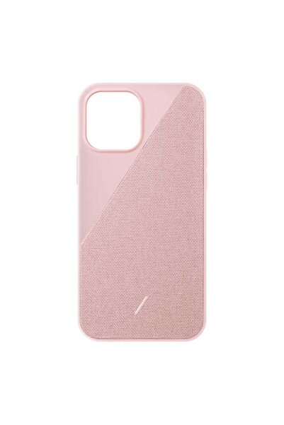 Native Union Fabric Clic Θήκη Καμβάς για Apple iPhone 12 Pro Max, ροζ