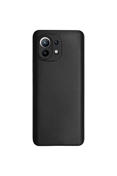SILKASE Husa 0.3mm pentru Xiaomi 11, subtire, plastic mat, culoare negru