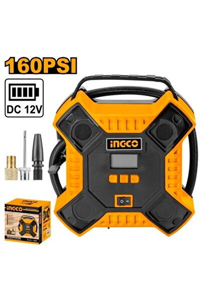 Ingco Compresor auto 12 V cu afișaj digital AAC 1601