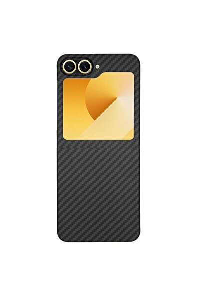 SILKASE Θήκη από ανθρακονήματα για Samsung Galaxy Z Flip6/7 FE, αραμίδιο κέβλ...