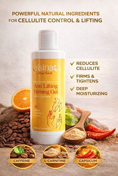 Alsina by Nihal Özbek Agni Lifting Firming Gel - Sıkılaştırma ve Selülit Kont...
