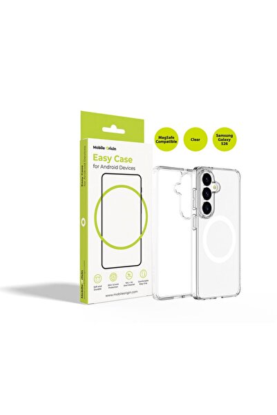 Mobile Origin Easy Case, MagSafe για Samsung Galaxy S26, Διαφανής