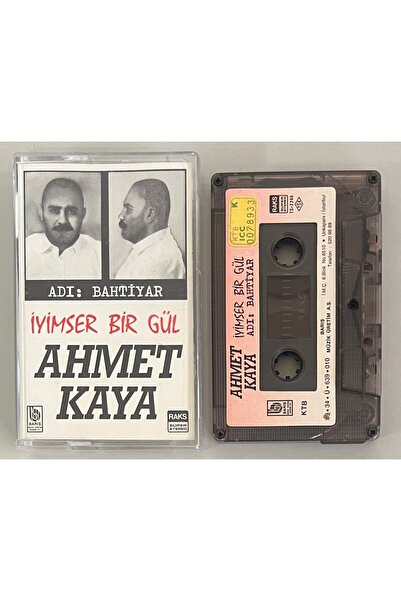 Barış Müzik Ahmet kaya's optimistic rose named bahtiyar cassette (paper print)