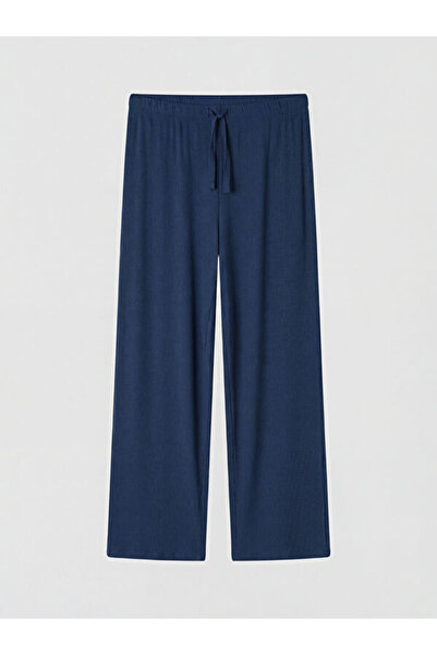 LC Waikiki RMZ GİYİM FARKİLYA Pantaloni de pijama pentru femei, cu șnur în talie