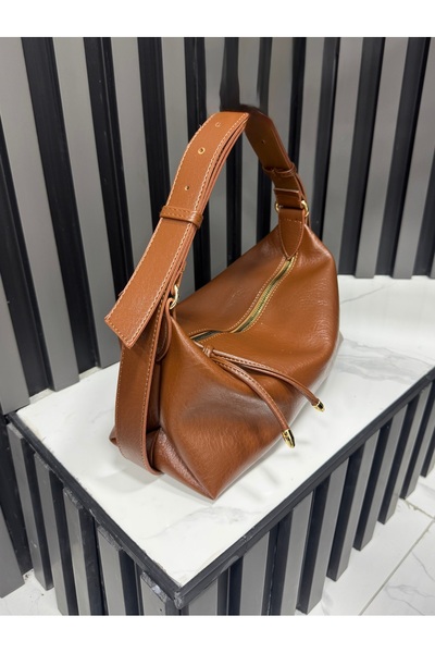 KIRASE Νέο μοντέλο τσάντας με λεπτομέρεια ζώνης, μεσαίου μεγέθους, για χειρός...